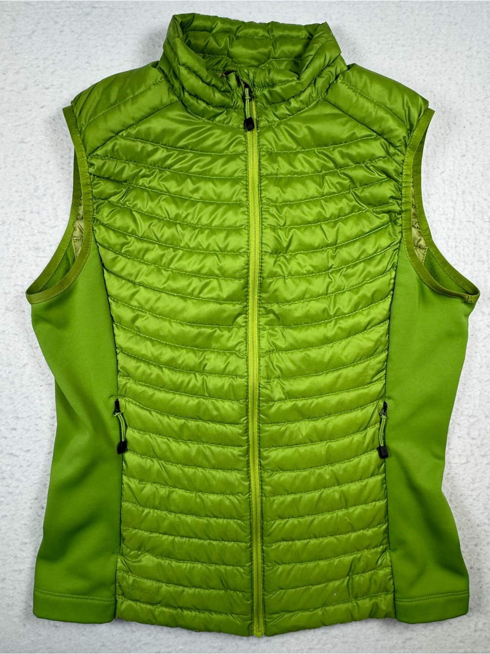 Eddie Bauer First Ascent StormDown 800 Down Vest Women’s M Green